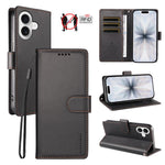 Custodia portafoglio in ecopelle per iPhone 17 Pro Max