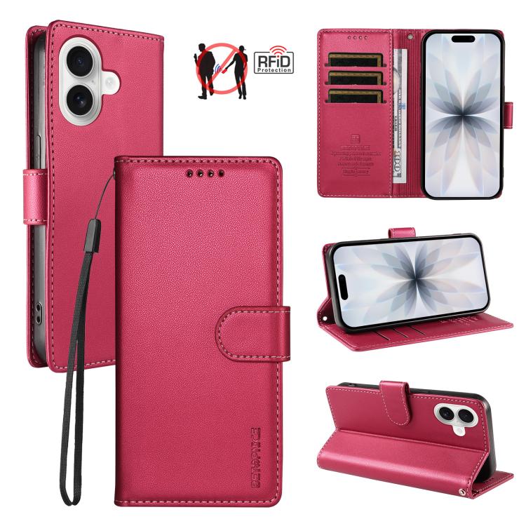 Custodia portafoglio in ecopelle per iPhone 17 Pro Max
