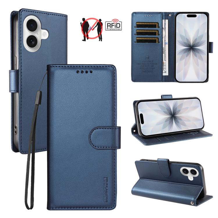 Custodia portafoglio in ecopelle per iPhone 17 Pro Max