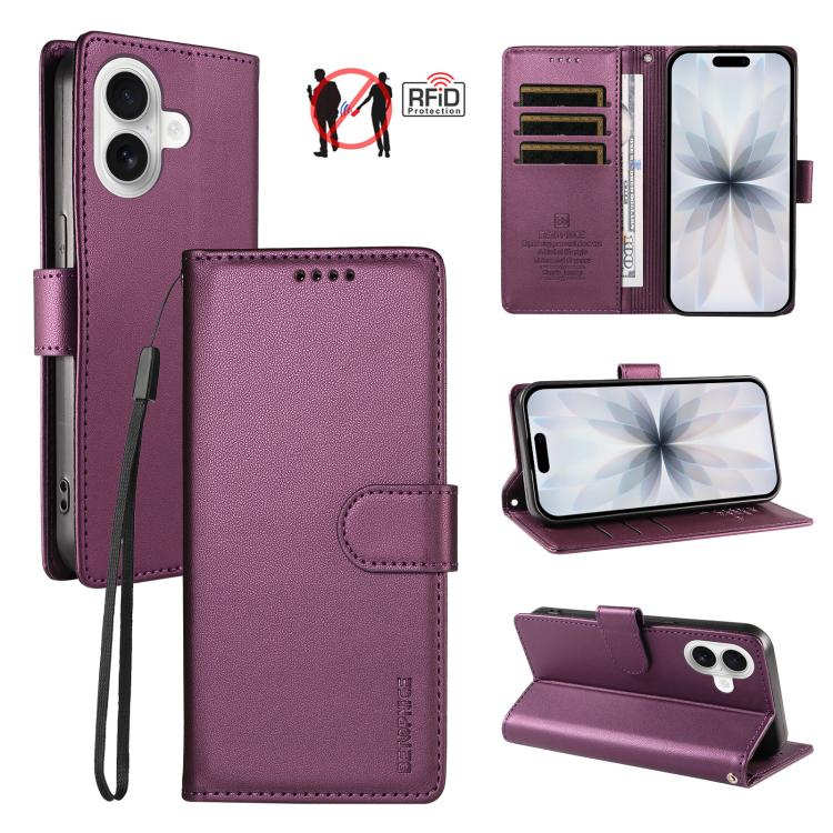 Custodia portafoglio in ecopelle per iPhone 17 Pro Max