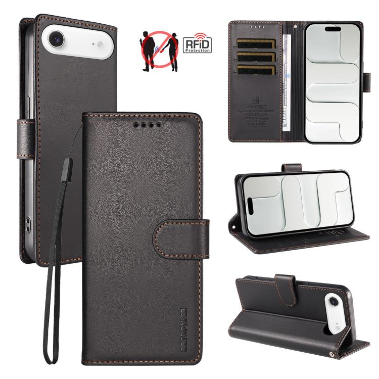 Custodia portafoglio in ecopelle per iPhone 17 Pro Max