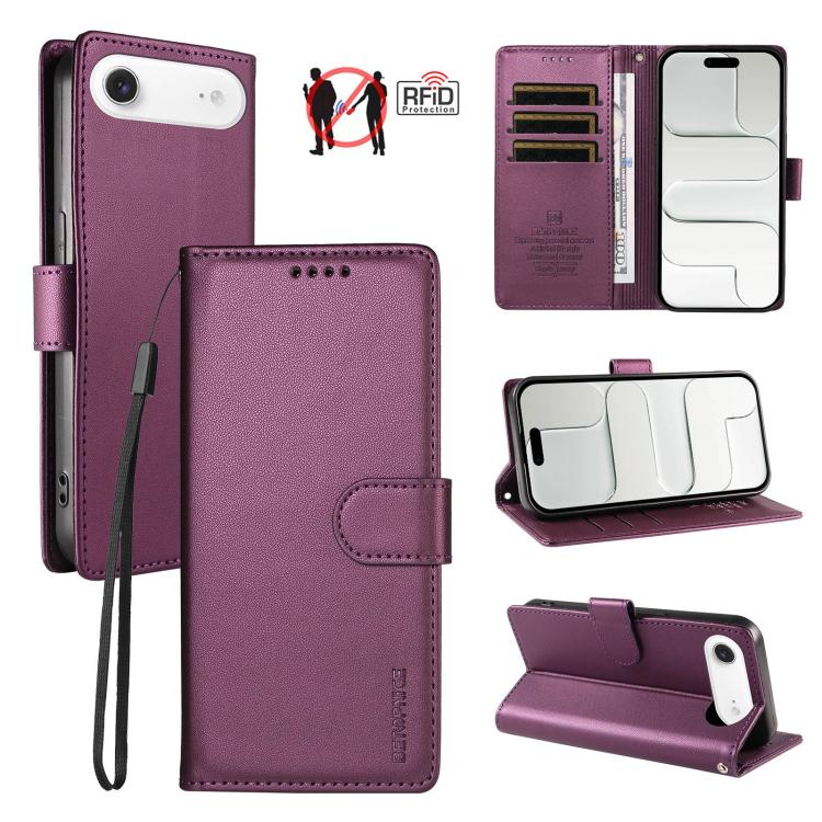 Custodia portafoglio in ecopelle per iPhone 17 Pro Max