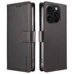 Custodia portafoglio in ecopelle vegana per iPhone 16 Pro Max