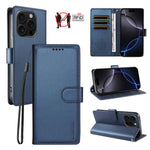 Custodia portafoglio in ecopelle vegana per iPhone 16 Pro Max