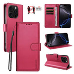 Custodia portafoglio in ecopelle vegana per iPhone 16 Pro Max
