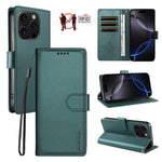 Custodia portafoglio in ecopelle vegana per iPhone 16 Pro Max