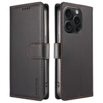 Custodia portafoglio in ecopelle vegana per iPhone 15 Pro Max