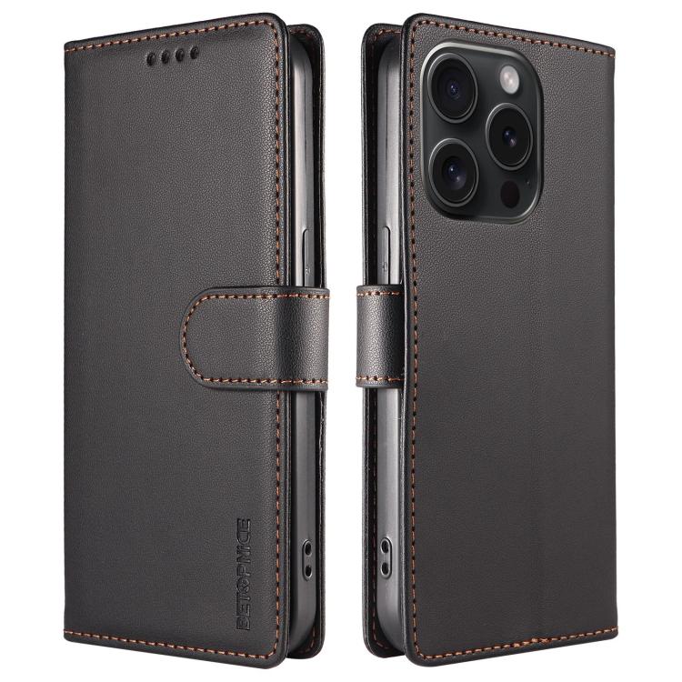 Custodia portafoglio in ecopelle vegana per iPhone 15 Pro Max