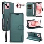 Custodia portafoglio in ecopelle vegana per iPhone 15 Pro Max