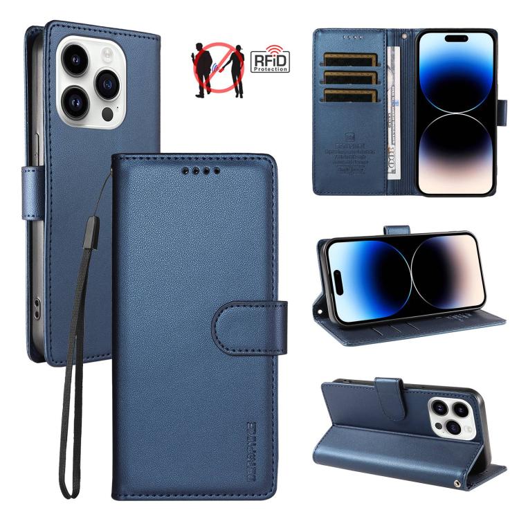 Custodia portafoglio in ecopelle vegana per iPhone 14 Plus