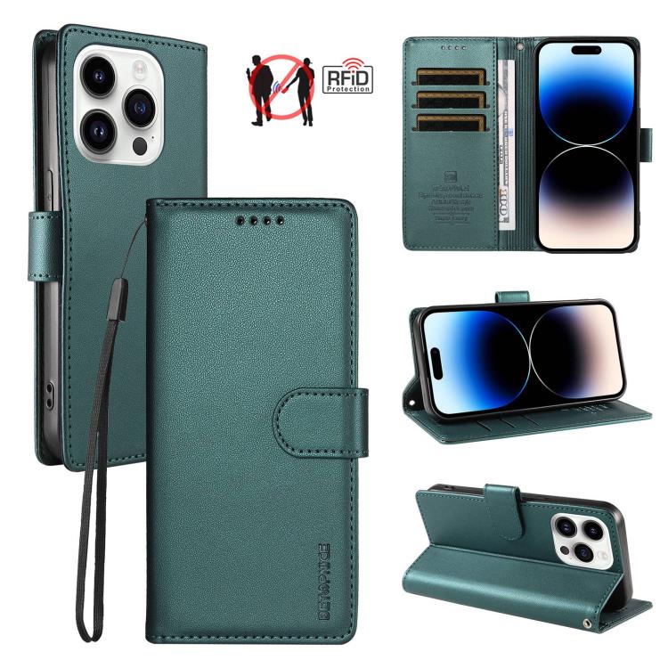 Custodia portafoglio in ecopelle vegana per iPhone 14 Plus
