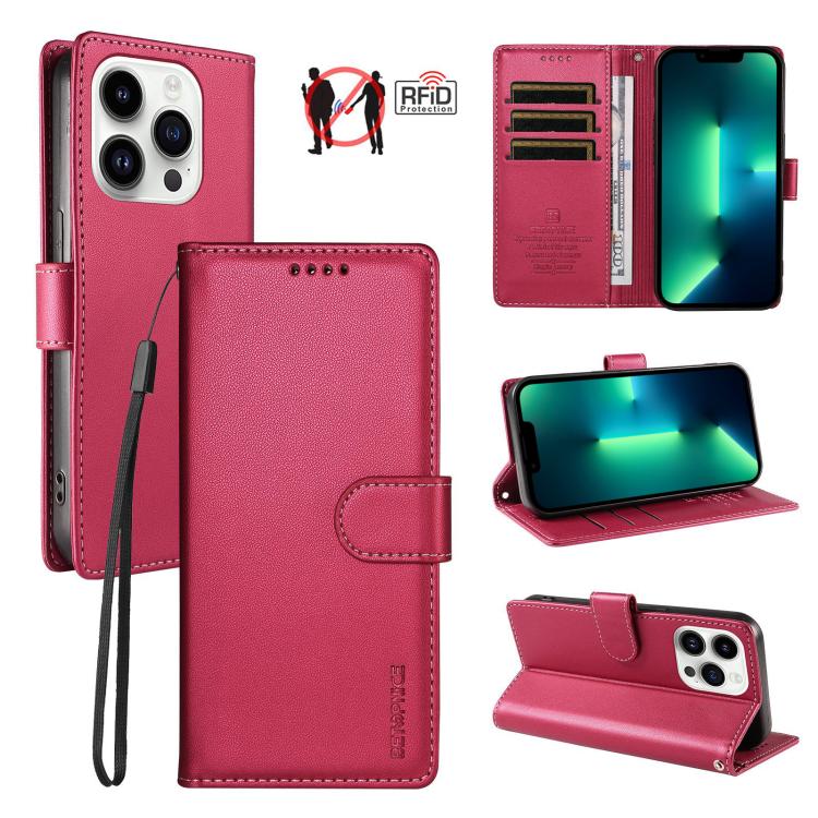 Custodia portafoglio in ecopelle vegana per iPhone 13 Pro Max