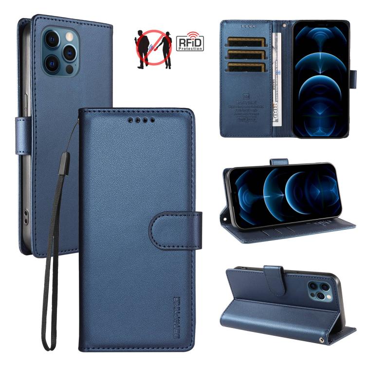 Custodia portafoglio in ecopelle vegana per iPhone 13 Pro Max
