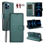 Custodia portafoglio in ecopelle vegana per iPhone 13 Pro Max