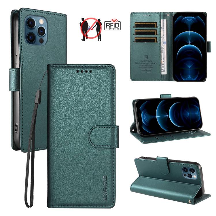 Custodia portafoglio in ecopelle vegana per iPhone 13 Pro Max