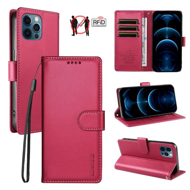Custodia portafoglio in ecopelle vegana per iPhone 13 Pro Max