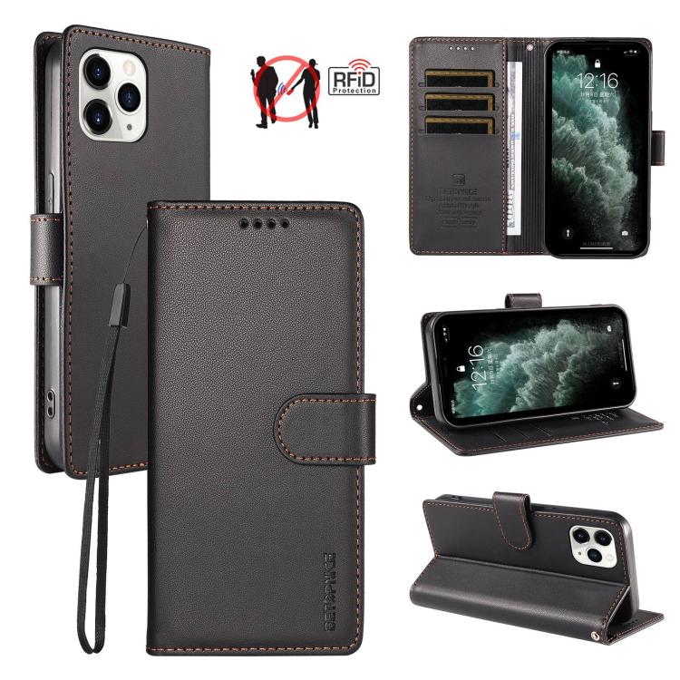 Custodia portafoglio in ecopelle vegana per iPhone 11 Pro Max