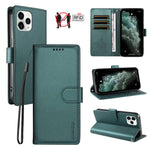 Custodia portafoglio in ecopelle vegana per iPhone 11 Pro Max