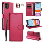 Custodia portafoglio in ecopelle vegana per iPhone 11 Pro Max