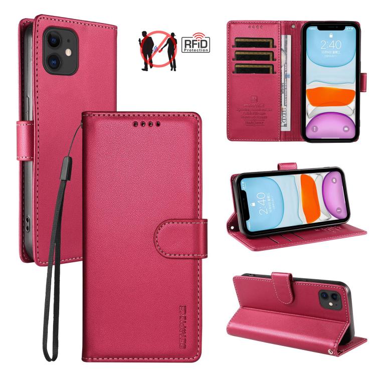 Custodia portafoglio in ecopelle vegana per iPhone 11 Pro Max