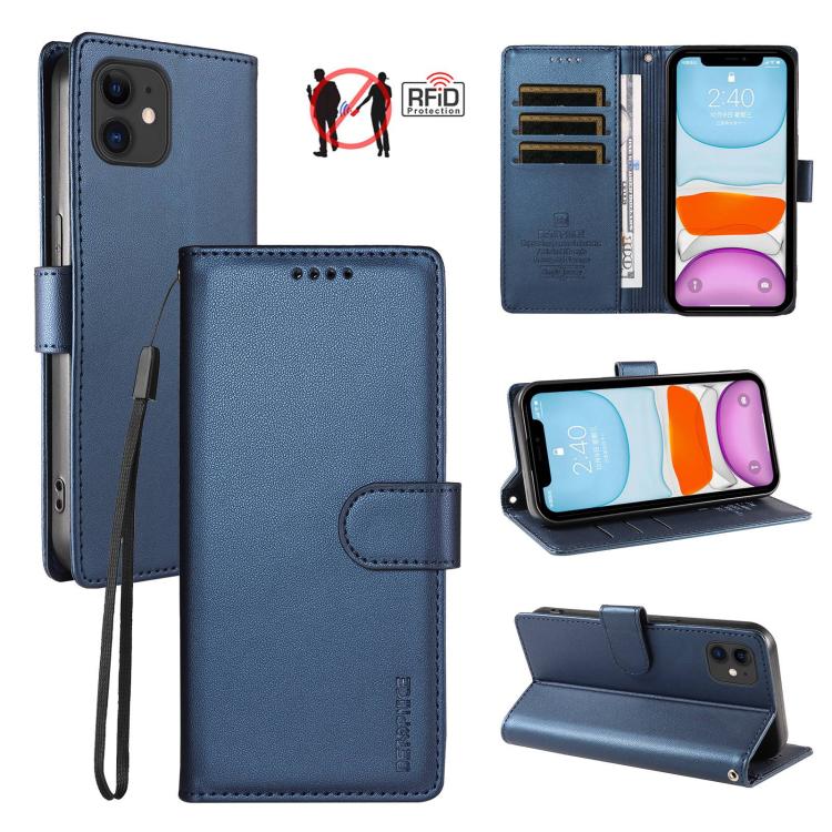 Custodia portafoglio in ecopelle vegana per iPhone 11 Pro Max