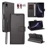 Custodia portafoglio in ecopelle vegana per iPhone 11 Pro Max