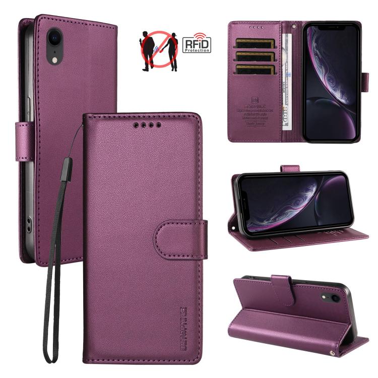 Custodia portafoglio in ecopelle vegana per iPhone 11 Pro Max