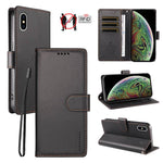Custodia portafoglio in ecopelle vegana per iPhone 11 Pro Max