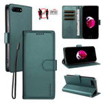 Custodia portafoglio in ecopelle per iPhone 8 Plus e 7 Plus