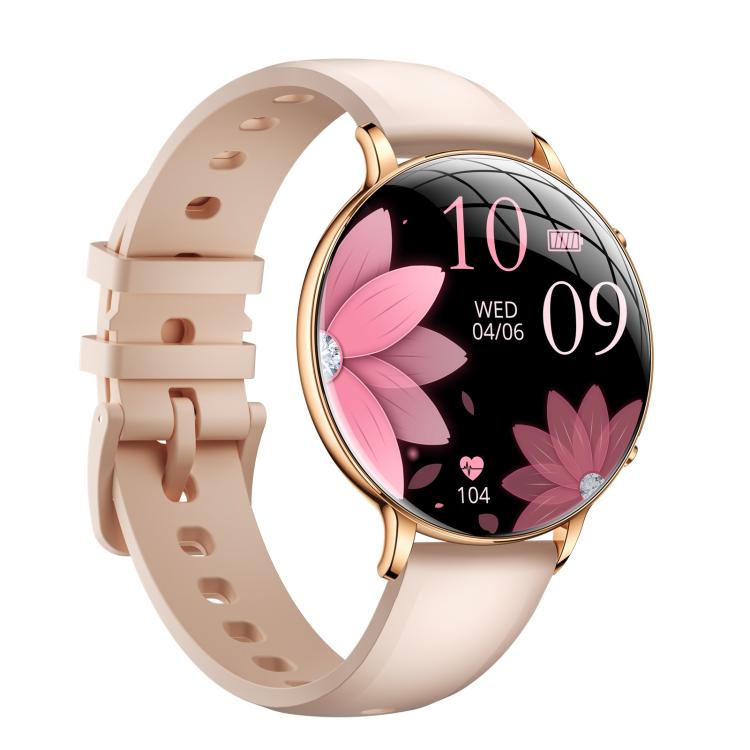 M201 Smartwatch da donna ultra sottile con schermo curvo da 1,32 pollici, torcia e certificazione IP68