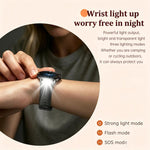 M201 Smartwatch da donna ultra sottile con schermo curvo da 1,32 pollici, torcia e certificazione IP68