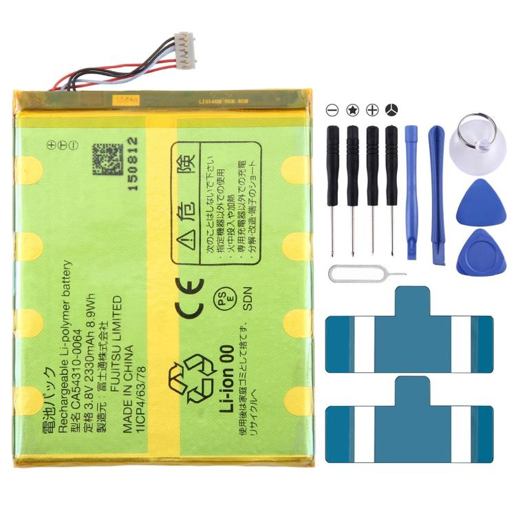 Batteria per Fujitsu Arrows M02 RM02 F-01H 2330mAh CA54310-0064 con connettore a 5 pin