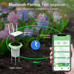 Sensore solare intelligente per terreno NEO NAS-STHO2W con WiFi, STHO2W