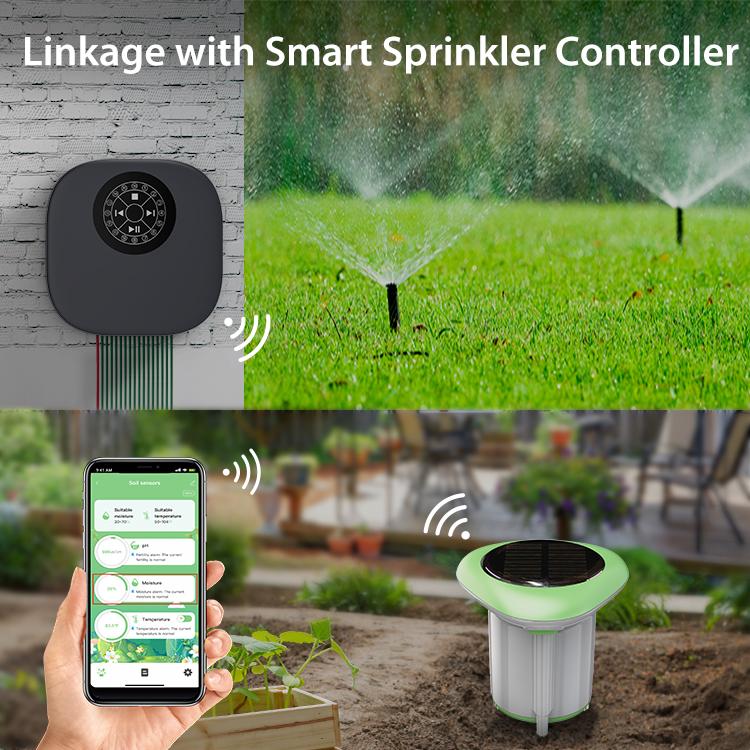 Sensore solare intelligente per terreno NEO NAS-STHO2W con WiFi, STHO2W