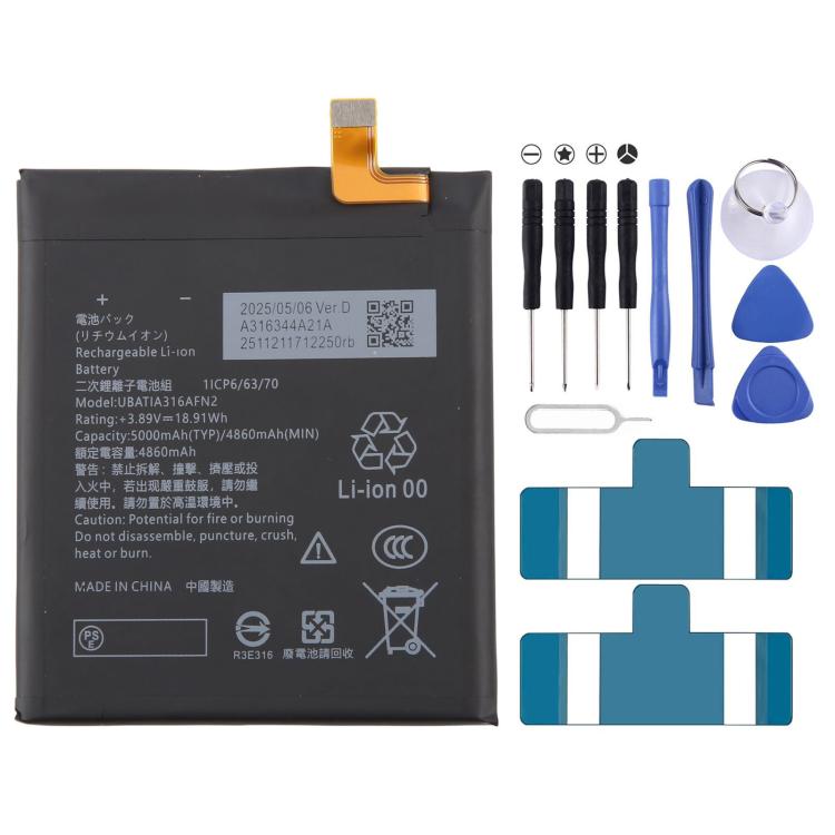 Batteriabatteriapila, For Sharp AQUOS Wish 1/AQUOS Wish 2 3730mAh SX1, For Sharp Aquos Zero6 A102SH 3890mAh UBATIA307AFN2, For Sharp Aquos X 3900mAh UBATIA281AFN1, For Sharp AQUOS Xx mini 303SH 3000mAh UBATIA228AFN1                                     ...
