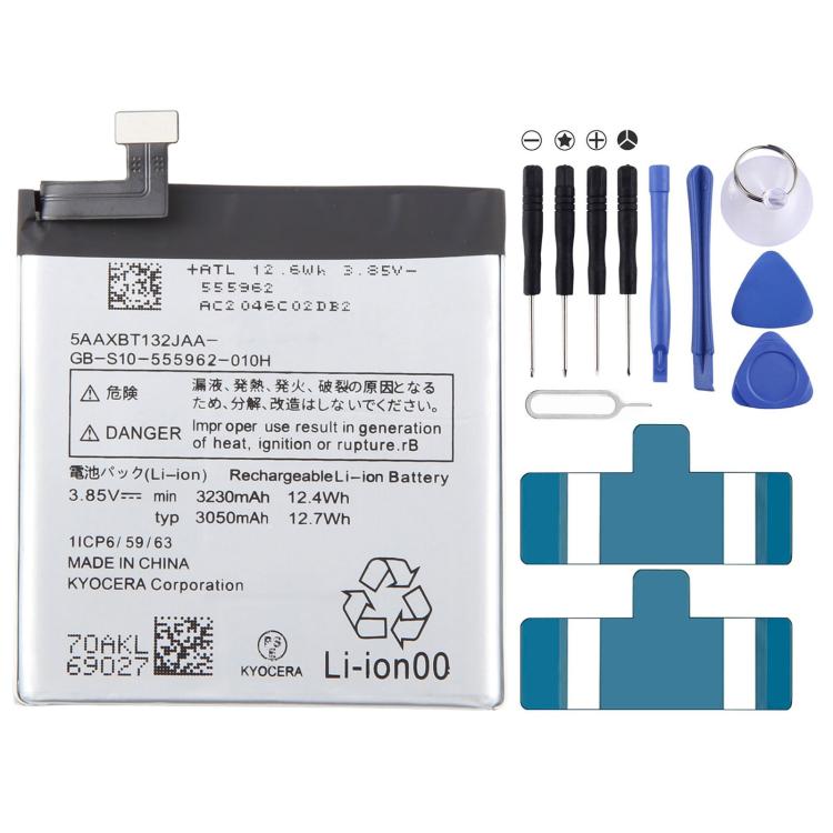 Batteriabatteriapila, For Kyocera URBANO V04 901KC 2800mAh 5AAXBT124JAA, For Kyocera KYV47 BASI04 3230mAh 5AAXBT132JAA
