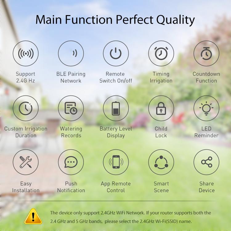 Timer per irrigatori intelligente WiFi NEO NAS-WV03W, WV03W