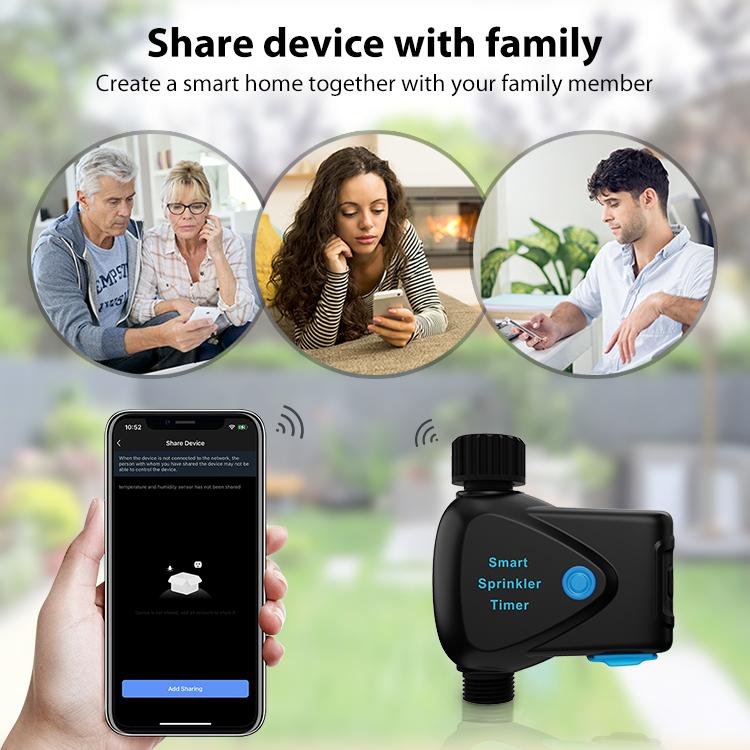 Timer per irrigatori intelligenti WiFi NEO NAS-WV05W Pro, WV05W