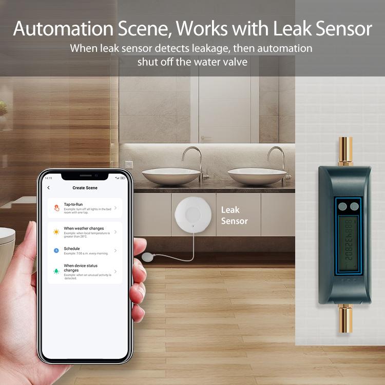 Valvola dell'acqua intelligente WiFi NEO NAS-WV07W, WV07W