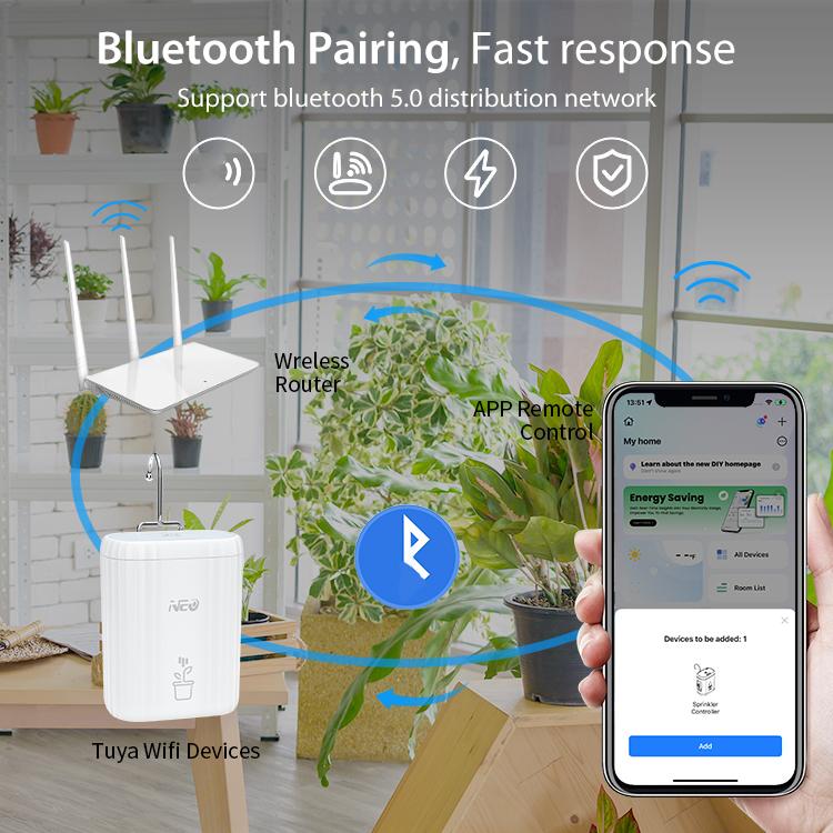 Sistema di irrigazione a goccia intelligente WiFi NEO NAS-WV08W, WV08W