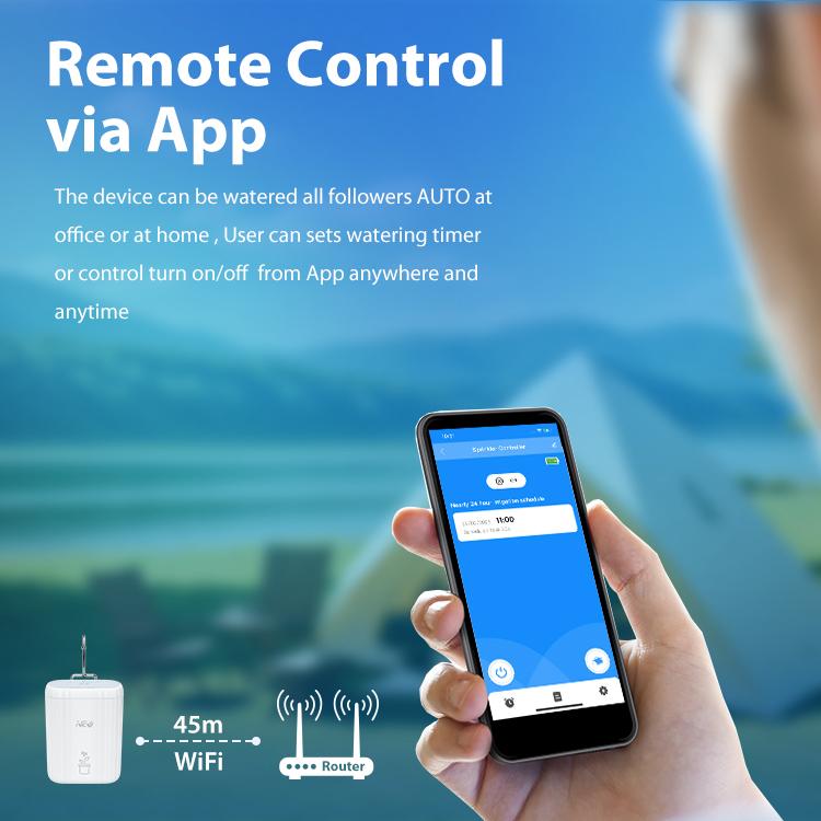 Sistema di irrigazione a goccia intelligente WiFi NEO NAS-WV08W, WV08W