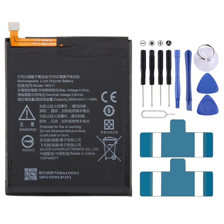 Batteriabatteriapila, For InFocus S1 2900mAh HE311, For InFocus Luna V V55C 2900mAh HE302