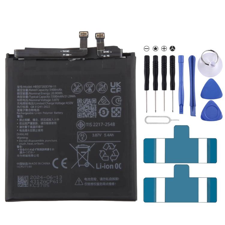 Batteria Huawei Mate 70 Pro PLR-AL00 5500mAh HB507283EYW-11