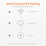 Kit di allarme intelligente per perdite d'acqua NEO NAS-AB03W1 WS09W3 con Wi-Fi