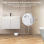 Kit di allarme intelligente per perdite d'acqua NEO NAS-AB03W1 WS09W3 con Wi-Fi