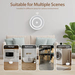 Kit di allarme intelligente per perdite d'acqua NEO NAS-AB03W1 WS09W3 con Wi-Fi