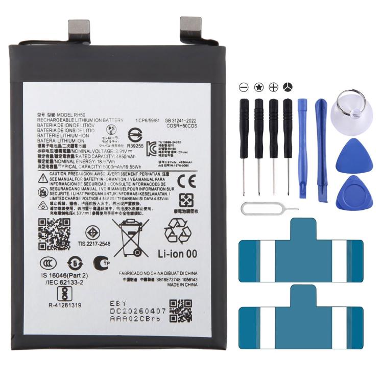 Batteria da 5000 mAh RH50 per Motorola Moto G Stylus 5G 2025 XT2517