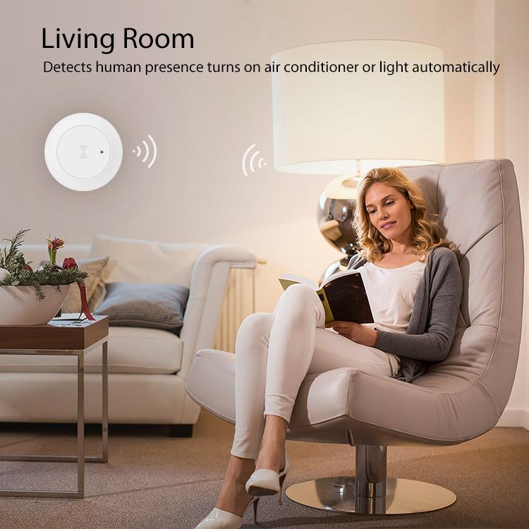 Sensore di presenza umana WiFi NEO NAS-PS10W Pro per montaggio a soffitto