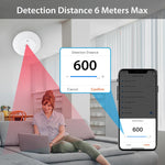 Sensore di presenza umana WiFi NEO NAS-PS10W Pro per montaggio a soffitto