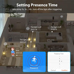 Sensore di presenza umana WiFi NEO NAS-PS10W Pro per montaggio a soffitto